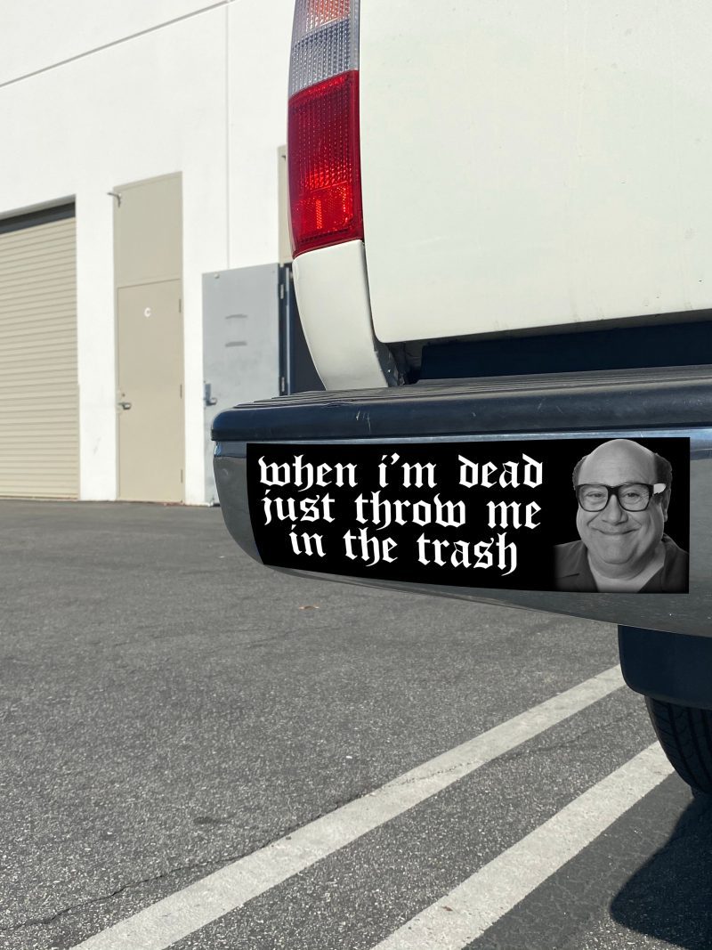 FRANKTRASHBUMPERSTICKER