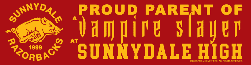 SUNNYDALE STICKER